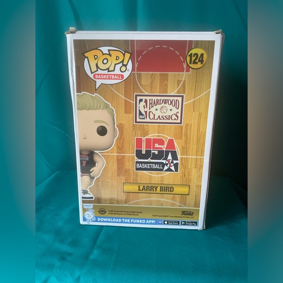 Funko, POP!, LARRY BIRD, TEAM USA 🇺🇸, 1992 BARCELONA OLYMPICS, NEW IN BOX, EC - Picture 2 of 3